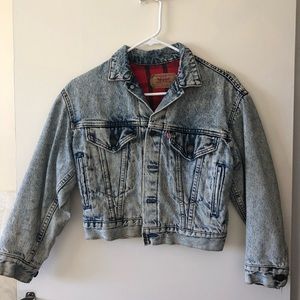 80s Levis Acid Wash Jacket
